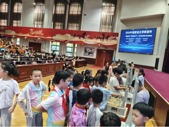反邪教宣传活动走进仓山小学