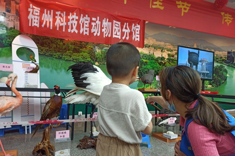 福州动物园参加端午节科普活动