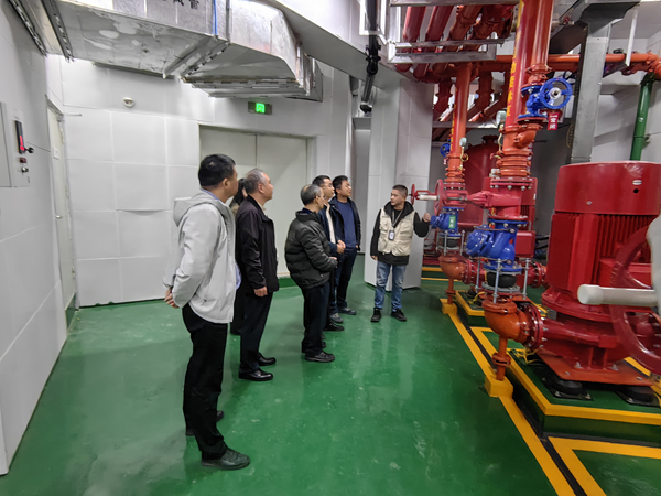 福州科技馆与建总科技文化有限公司开展元旦节前安全联合检查