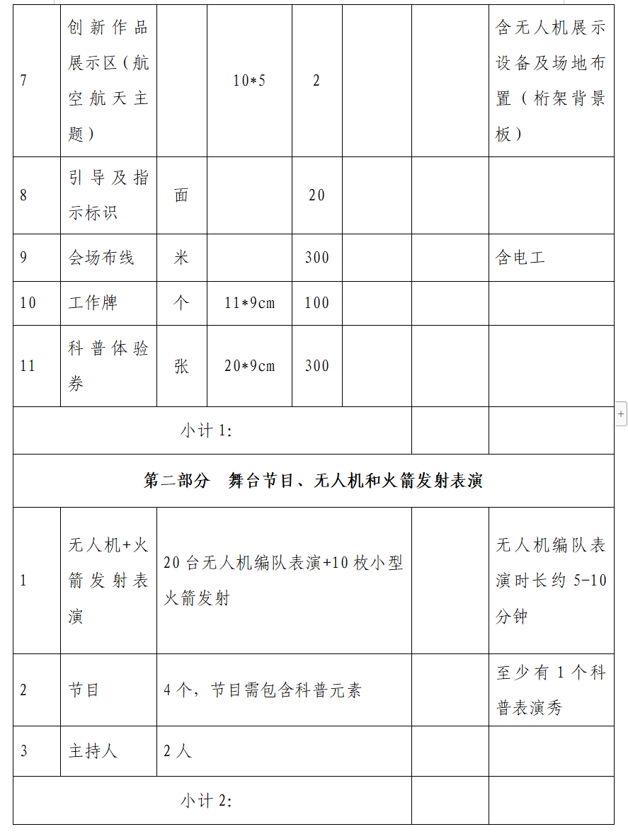 2023年全国科普日活动暨福州科技馆科普场馆“1+N”志愿服务行动会展布置及活动执行项目招标公告