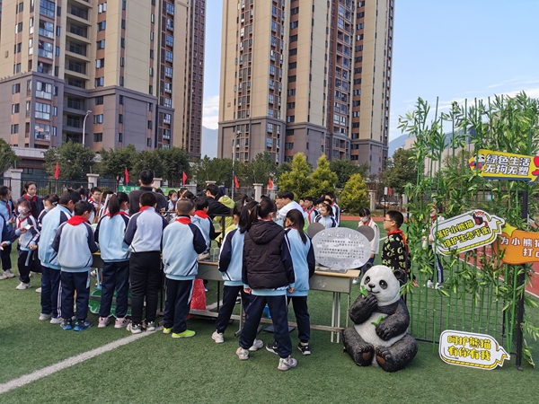 探索大熊猫的奥秘：福州科技馆大熊猫分馆科普活动走进高新区实验小学