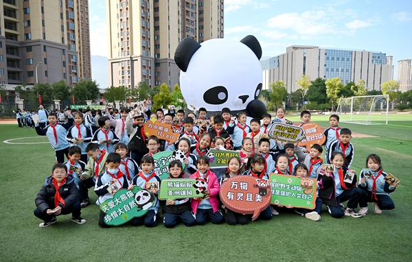 探索大熊猫的奥秘：福州科技馆大熊猫分馆科普活动走进高新区实验小学